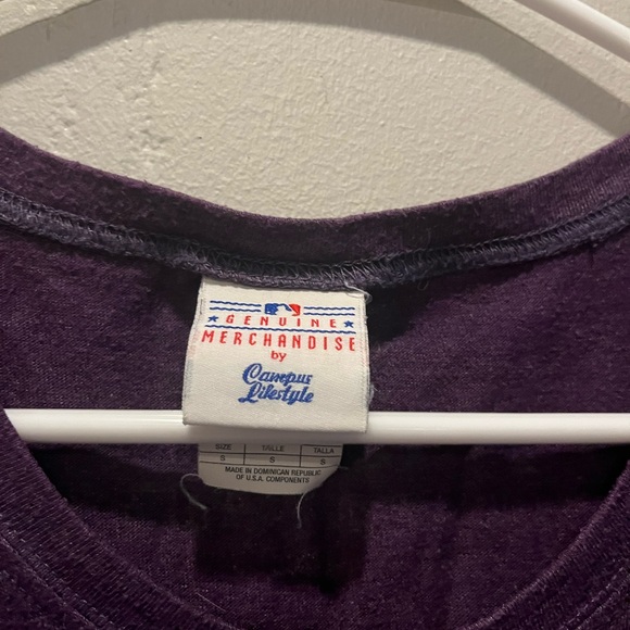 Colorado Rockies T-Shirt Tulowitzki CO Number 2 size small - Picture 3 of 4